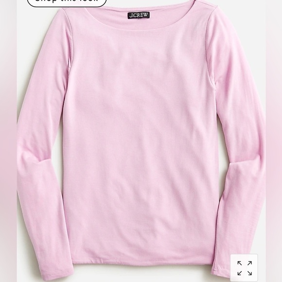 J. Crew FormKnit long sleeve shirt BM314 Ivory M soft - Picture 4 of 5